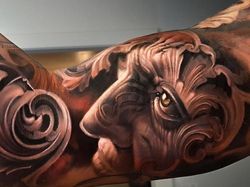 Super Keren! Seni Tato Surealis Tampak Seperti Sungguhan