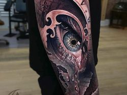 Super Keren! Seni Tato Surealis Tampak Seperti Sungguhan