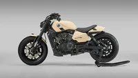 Secara desain, motor ini memiliki tampilan yang ringkas dengan headlamp yang kecil dan opsi jok single seat. Tampilan motor ini juga terlihat sangat kokoh dengan layout mesin yang padat dan besar. Foto: Dok. Benelli
