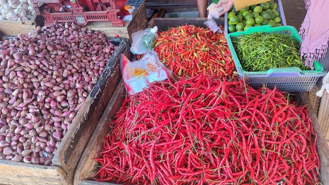 Harga cabai awal tahun