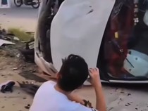 Video: Pengendara Mobil Tabrak Sekeluarga hingga Tewas di Pekanbaru Ternyata Nyabu