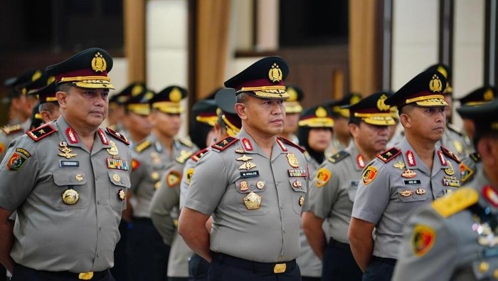 Kapolrestabes Makassar Brigadir Jenderal Mokhamad Ngajib (tengah). Dokumen Istimewa