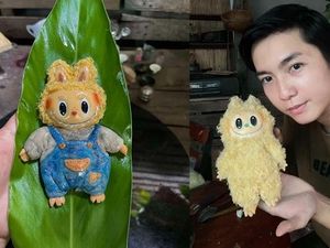 Ikuti Tren, Netizen Ini Bikin Kue Labubu dari Tepung Beras