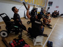 Melihat Latihan Perdana Pelatnas Boccia di Karanganyar