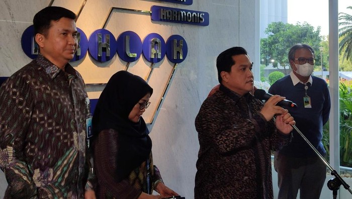 Menteri BUMN Erick Thohir