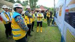 Menteri PU Lihat Langsung Proyek Pengendali Banjir di Semarang