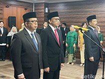 Video: MKMK Ucapkan Sumpah Perpanjangan Masa Tugas, Kembali Dipimpin Palguna
