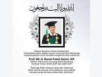 Mantan Rektor UIN Bandung Nanat Fatah Natsir Meninggal Dunia