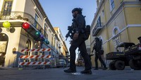 Belum diketahui motif pelaku, dan FBI sedang menyelidikinya sebagai kemungkinan tindakan terorisme. (Chris Granger/The New Orleans Advocate via AP) 