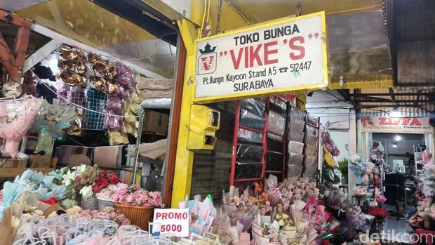 Pasar Bunga Kayoon Surabaya