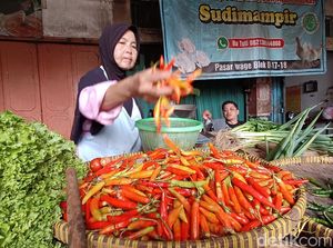 Sempat Rp 100 Ribu Per Kg, Harga Cabai di Pasar Wage Purwokerto Mulai Turun