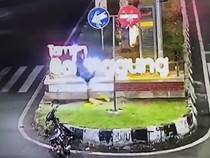 Video: Pria Rusak Lampu Taman di Malang Ternyata Frustrasi Menganggur-Ditinggal Istri