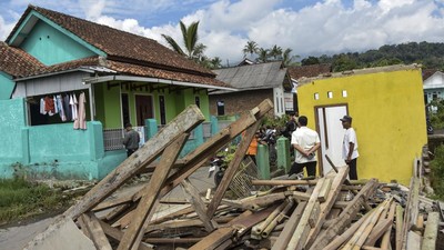 Puluhan Rumah di Tasikmalaya Rusak Diterjang Angin Puting Beliung