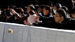 Tradisi Berdoa Sambut Tahun Baru di Kuil Meiji Tokyo