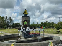 Alun-alun Wates Bakal Dipercantik Patung Penari Angguk Raksasa