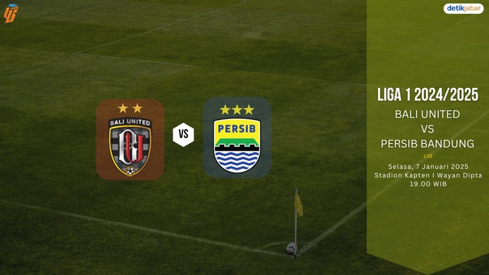 Bali United vs Persib Bandung.