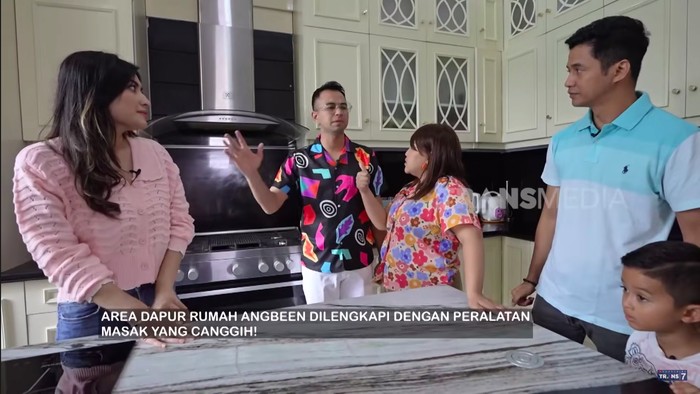 Dapur rumah baru Adly Fairuz dan Angbeen Rishi