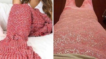 Desain seperti ikan duyung, barang yang datang berbeda. Foto: Boredpanda