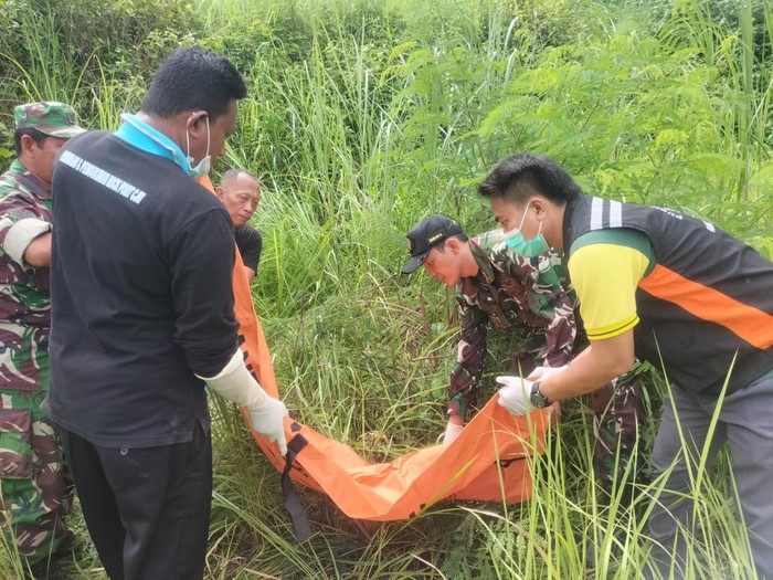 Lokasi penemuan kerangka manusia di Gresik