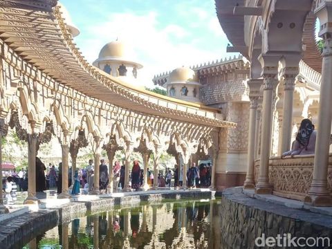Masjid An Nahdla berdiri di Desa Sumberjo, Kecamatan Margomulyo, Bojonegoro