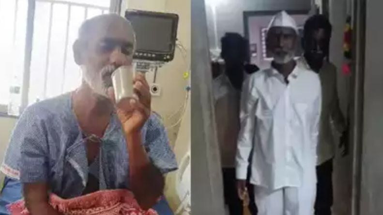 Mayat hidup lagi usai ambulans hantam polisi tidur.
