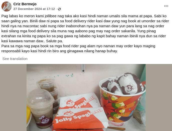 Bantu Ojol yang Kena Orderan Fiktif, Pria Ini Dipuji Netizen