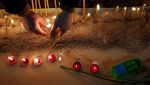 Nyala Lilin Kenang Korban Penembakan Massal di Montenegro