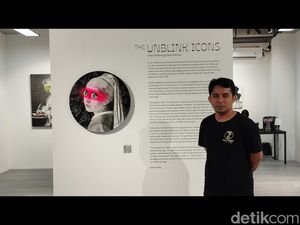 Alasan Danni Febriana Pakai Charcoal Jadi Material Melukis