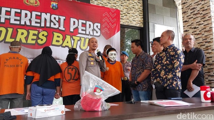 Rilis kasus sindikat perdagangan bayi Kota Batu