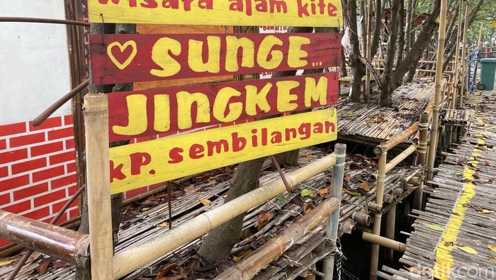 Sunge Jingkem Sembilangan di Bekasi, Jabar