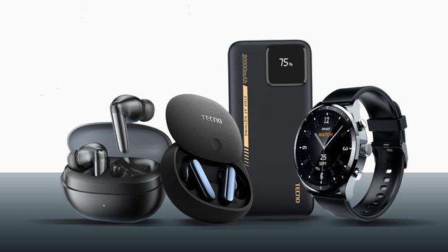 Tecno Rilis Smartwatch dan TWS Murah di Indonesia
