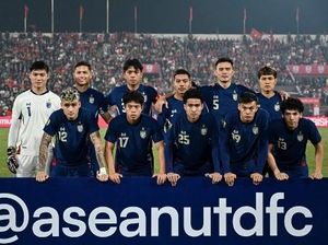 AFF 2024: Thailand Pede Juara meski Kalah di Leg Pertama