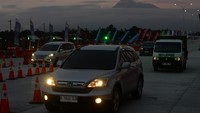 Tol ini ramai diakses warga selama arus mudik dan balik liburan Natal 2024 dan Tahun Baru 2025. 