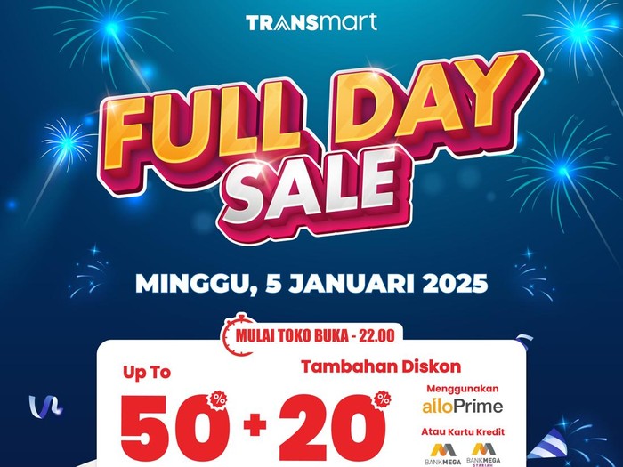 Transmart Full Day Sale 5 Januari