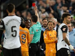 Badai cedera dan kartu merah, benar-benar bikin skuad Madrid menipis (Getty Images/Quality Sport Images)