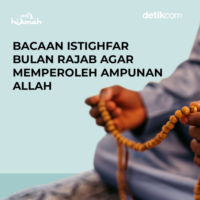 Bacaan istighfar bulan Rajab