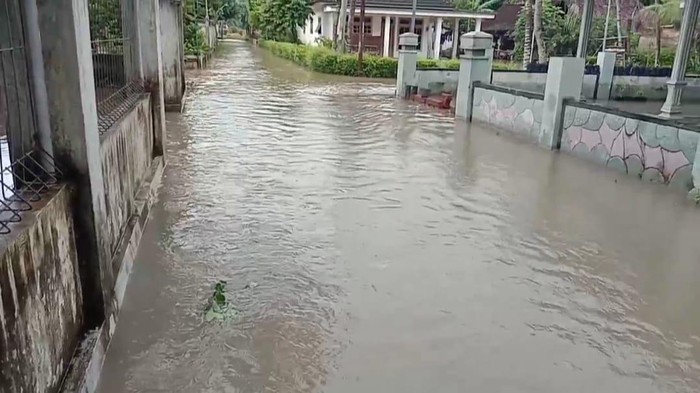 Banjir di Wuluhan Jember