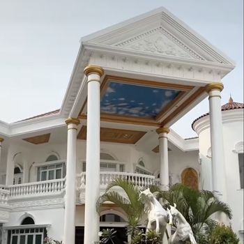 Rumah Herdin Hidayat yang langganan dijadikan lokasi syuting.