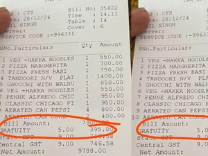 Makan Pizza di Kafe, Pelanggan Kaget Kena Biaya Tambahan Rp 300 Ribu