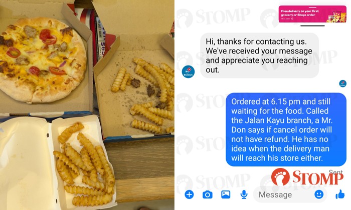 order pizza sore baru sampai jam 3 pagi