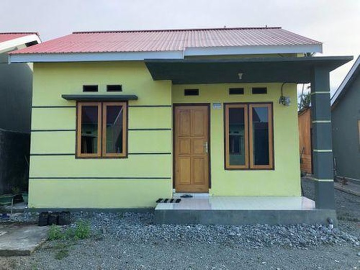 Penampakan rumah di Sansarino Permai Ampana