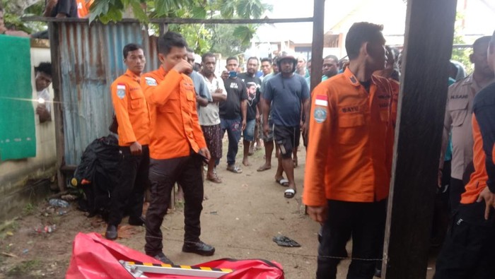 Penemuan mayat pemuda dalam sumur. Dokumen Istimewa