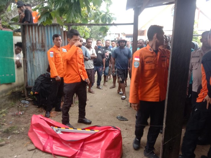 Penemuan mayat pemuda dalam sumur. Dokumen Istimewa