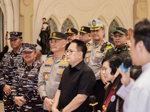 Momen Nataru Kondusif, Pj Gubernur Jatim Apresiasi Polri
