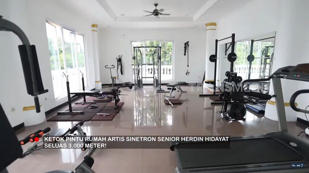 Rumah Herdin Hidayat yang sering dipakai sebagai lokasi syuting FTV