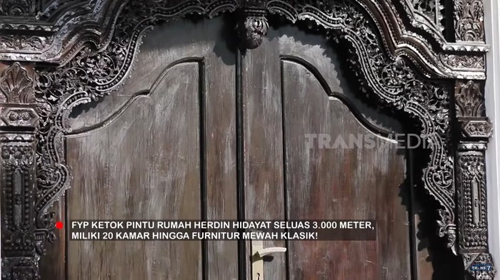 Rumah Herdin Hidayat yang sering dipakai sebagai lokasi syuting FYP