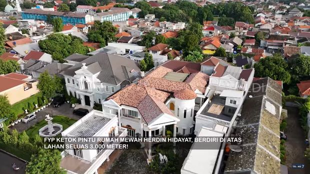 Rumah Herdin Hidayat yang sering dipakai sebagai lokasi syuting FYP