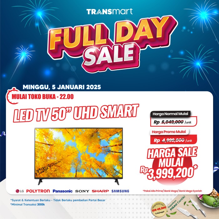 Transmart full day sale