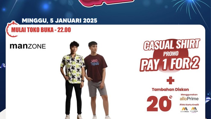 Transmart Full Day Sale- Baju
