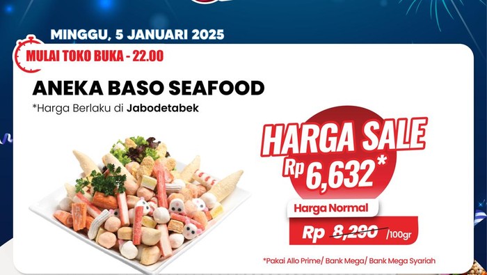 Transmart Full Day Sale Baso Seafood